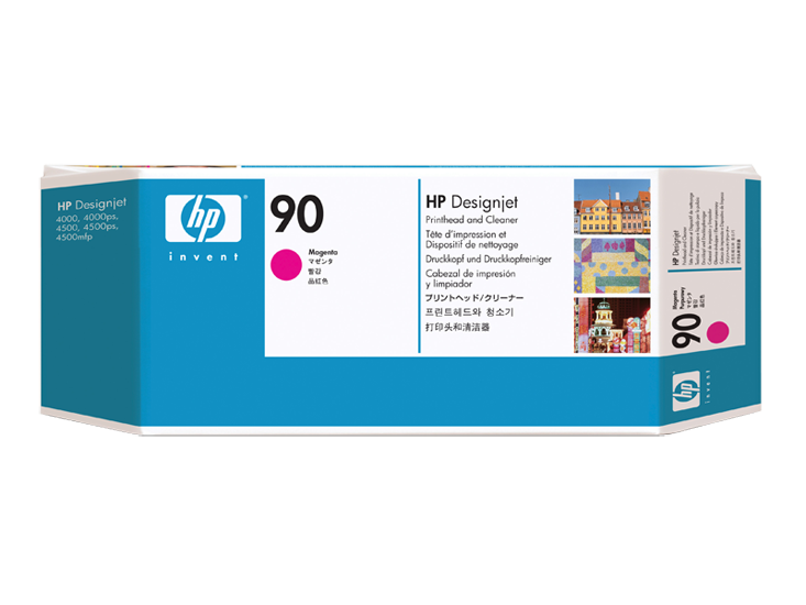 HP 90 Magenta Printhead and Printhead Cleaner (C5056A) | HP® Canada