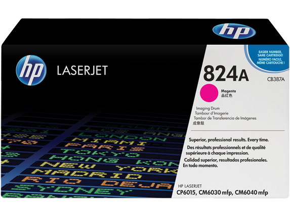 Tambor de imagen magenta HP 824A LaserJet