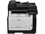 HP LaserJet Pro CM1415fnw Color Multifunction Printer