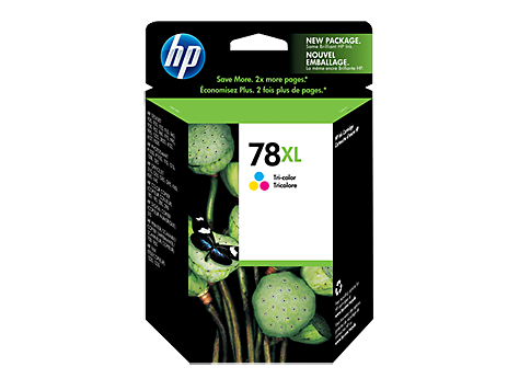 HP 78XL High Yield Tri-color Original Ink Cartridge HP 78XL High Yield Tri-color Original Ink Cartridge
