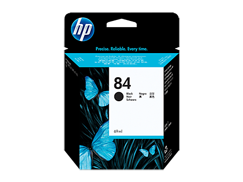 Cartucho de tinta negro de 69 ml HP 84