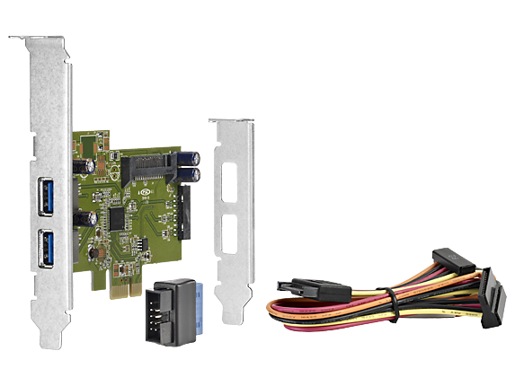 HP USB 3.0 4-port SuperSpeed PCIe x1 Card