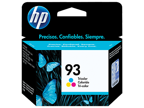 Cartucho original de tinta tricolor HP 93 Cartucho original de tinta tricolor HP 93