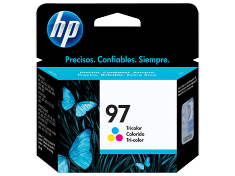 Cartucho original de tinta tricolor HP 97
