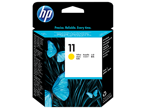 Cabezal de impresión amarillo HP 11