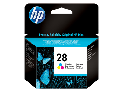 HP 28 Tri-colour Inkjet Print Cartridge