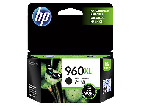 HP 960XL High Yield Black Original Ink Cartridge HP 960XL High Yield Black Original Ink Cartridge