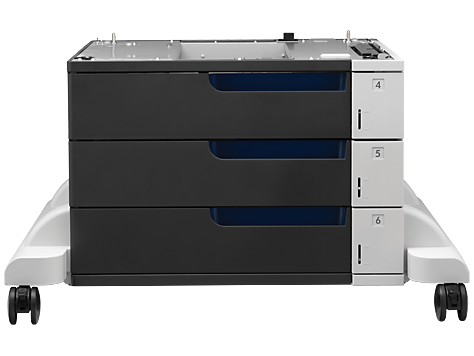 HP Color LaserJet 3x500 yapraklık Kağıt Besleyici ve Sehpa HP Color LaserJet 3x500 yapraklık Kağıt Besleyici ve Sehpa