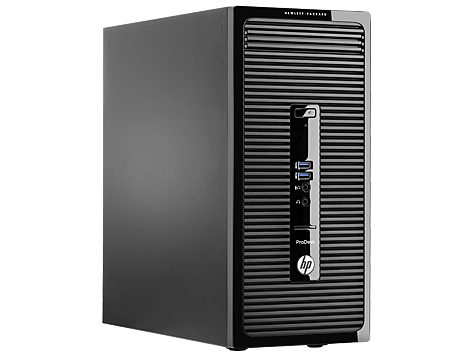 HP ProDesk 400 G2 Microtower PC Bundle