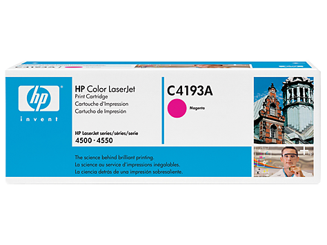 Пурпурный картридж с тонером HP Color LaserJet C4193A Пурпурный картридж с тонером HP Color LaserJet C4193A
