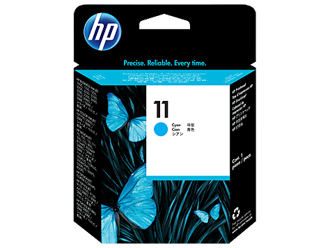 HP 11 Cyan Druckkopf HP 11 Cyan Druckkopf
