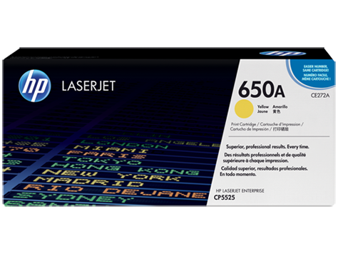 HP 650A, Оригинальный лазерный картридж HP LaserJet, Желтый HP 650A, Оригинальный лазерный картридж HP LaserJet, Желтый