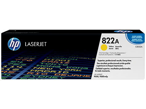 HP 822A Yellow Original LaserJet Toner Cartridge