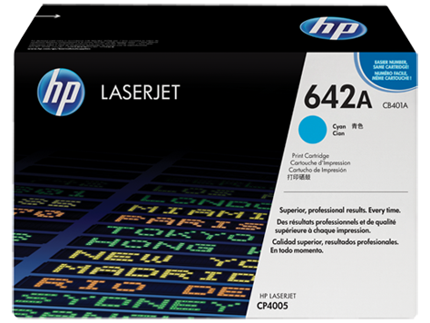 Azúrová originálna tonerová kazeta HP 642A LaserJet Azúrová originálna tonerová kazeta HP 642A LaserJet