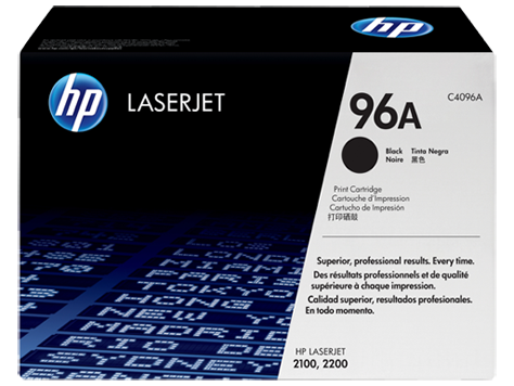 HP 96A Black Original LaserJet Toner Cartridge