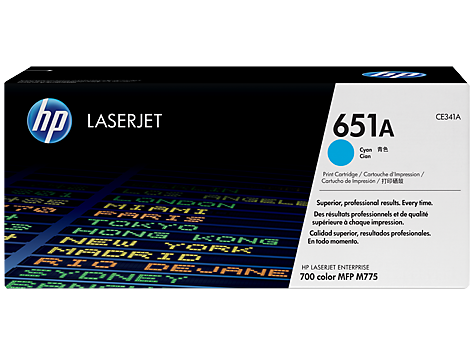 HP 651A, Оригинальный лазерный картридж HP LaserJet, Голубой HP 651A, Оригинальный лазерный картридж HP LaserJet, Голубой