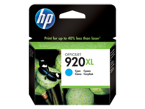 Image result for HP 920XL High Yield Cyan Original Ink Cartridge (CD972AE)