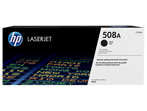 HP 508A Black Original LaserJet Toner Cartridge HP 508A Black Original LaserJet Toner Cartridge