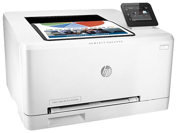 Hp M252dw Color Laserjet Pro Wireless Laser Printer Printers Computers Tablets Networking