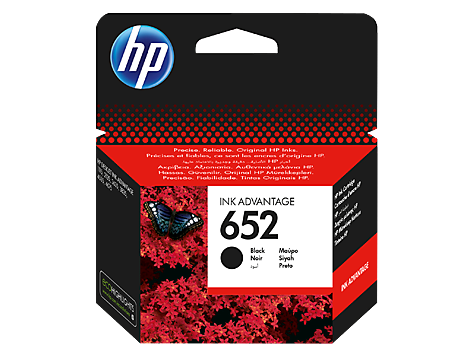 HP 652 SİYAH ORIJINAL INK ADVANTAGE KARTUŞ | HP