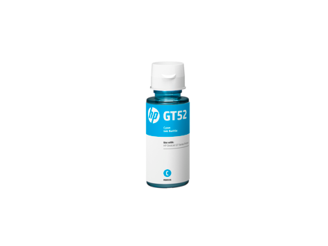 Botella de tinta original cian HP GT52 Botella de tinta original cian HP GT52