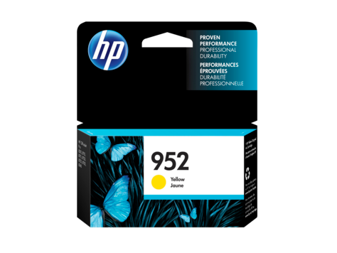 HP 952 Yellow Original Ink Cartridge (L0S55AN) | HP® United States