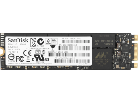 Unidad de estado sólido HP TLC PCIe 3x4 NVMe M.2 de 256 GB