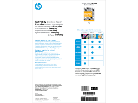 Hp Laser Everyday Business Paper A3 Glossy 1gsm 7mv81a Hp Middle East